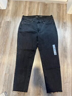 Old Navy women’s Black Ankle-Length High-Rise Jeans